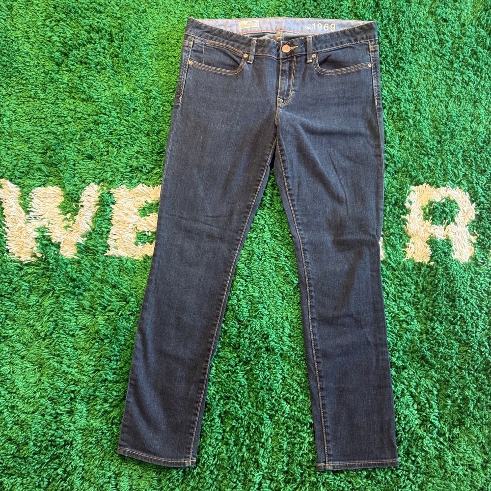 GAP 1969‎ Always Skinny Dark Wash Denim Jeans Women's Size 30/10A